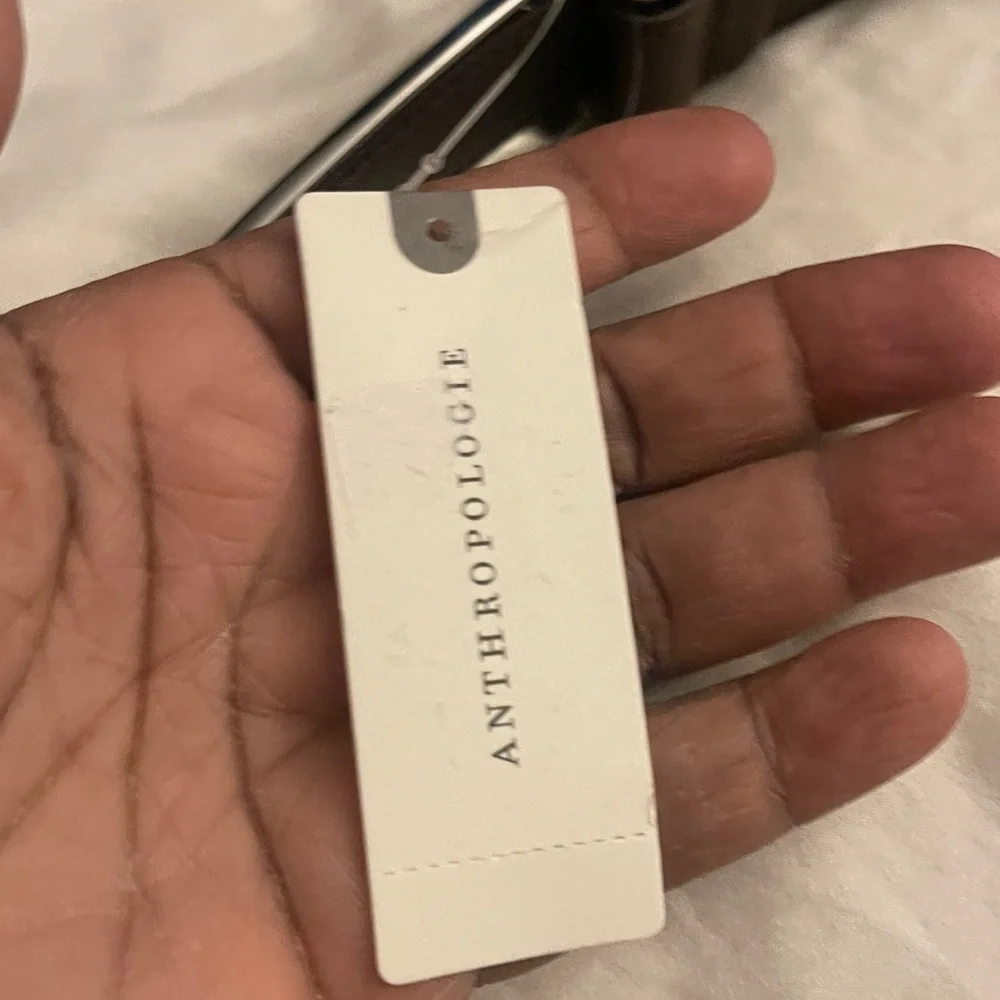 Anthropologie Women’s Elongated Hardware Skinny Belt Size M NWT SoldOut Online